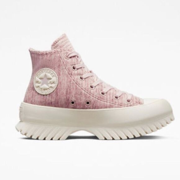 Converse Chuck Taylor All Star Lugged 2.0 Velour Hightop Sneaker Shoes Size 11.5 - Picture 6 of 12